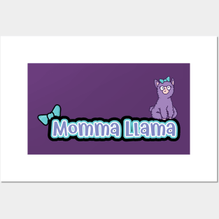 Momma Llama Full Art Posters and Art